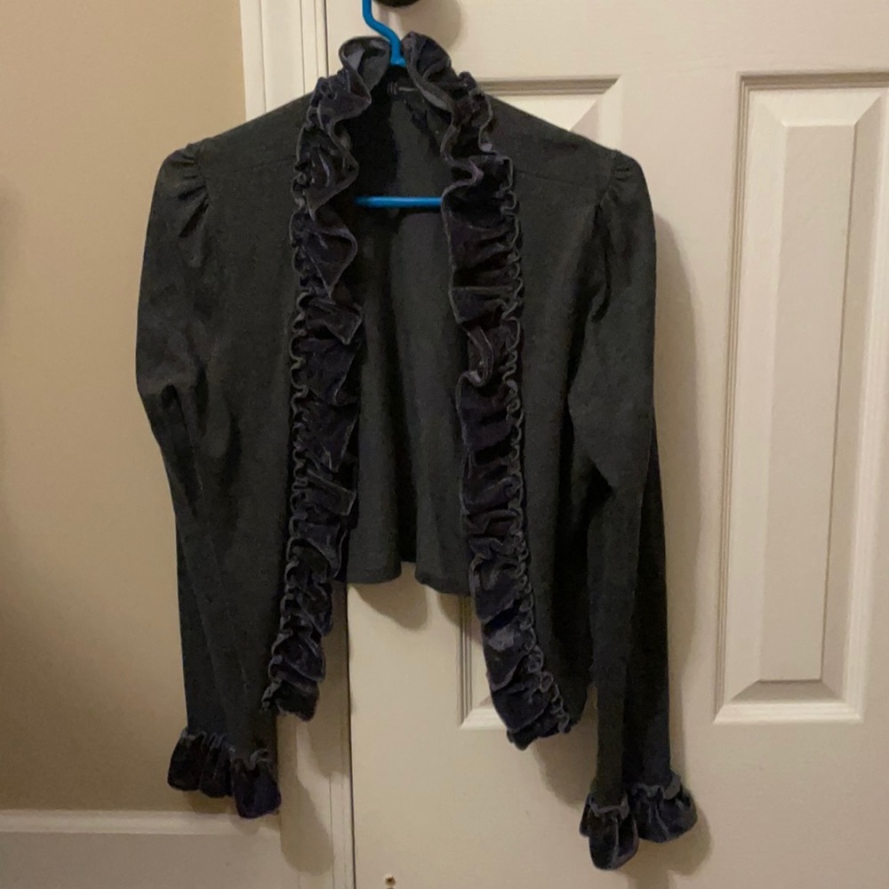 INC cropped cardigan